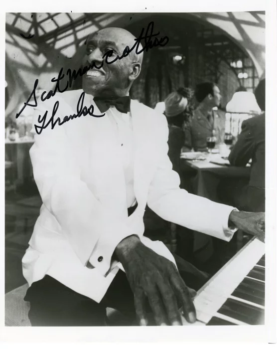 Scatman Crothers autograph