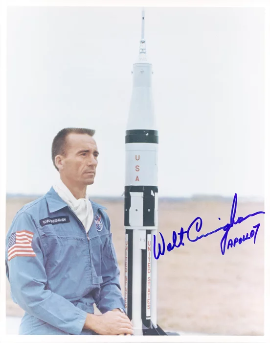 Walt Cunningham autograph
