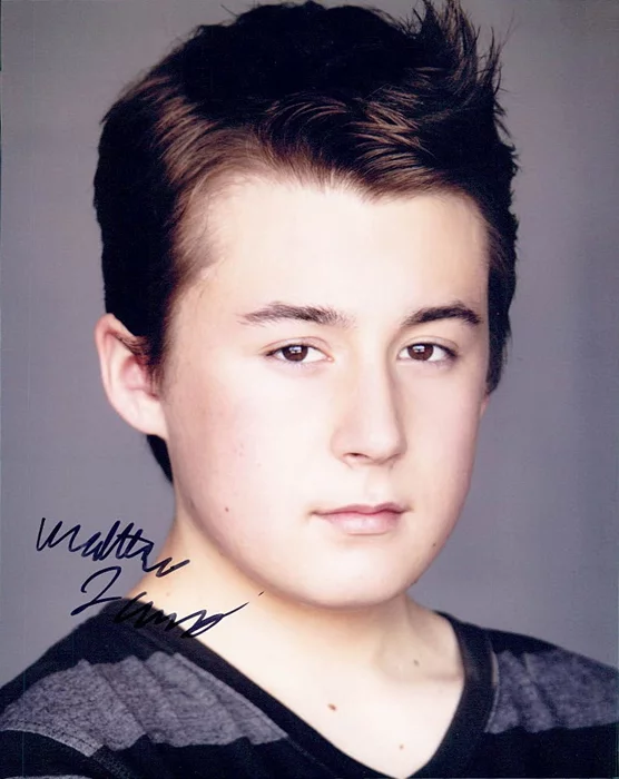 Matthew J. Evans autograph