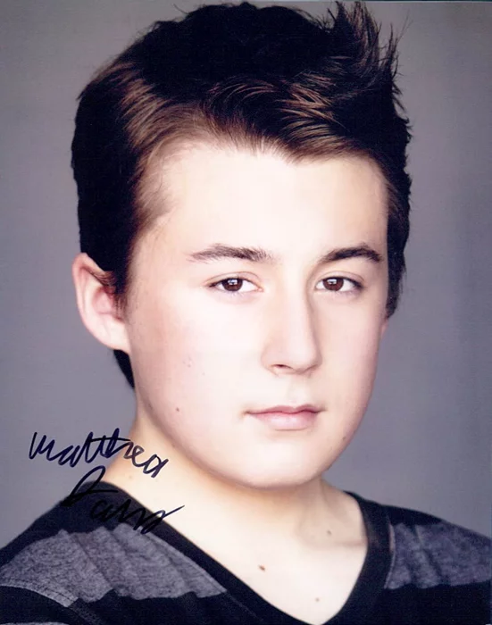 Matthew J. Evans autograph