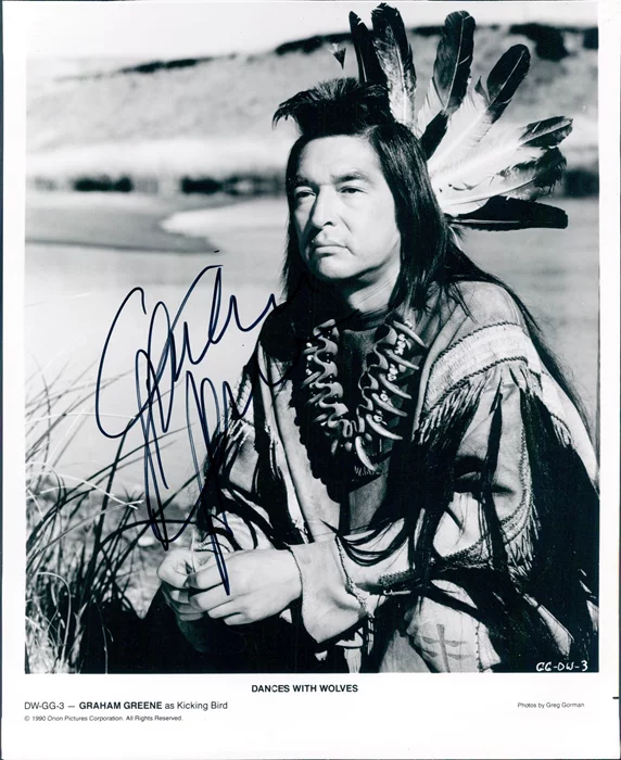 Graham Greene autograph