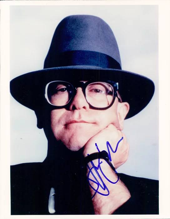 Elton John autograph
