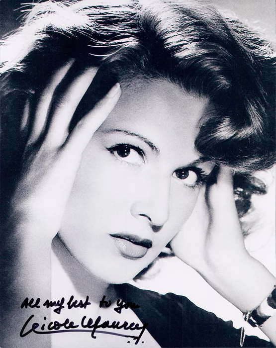 Nicole Maurey autograph