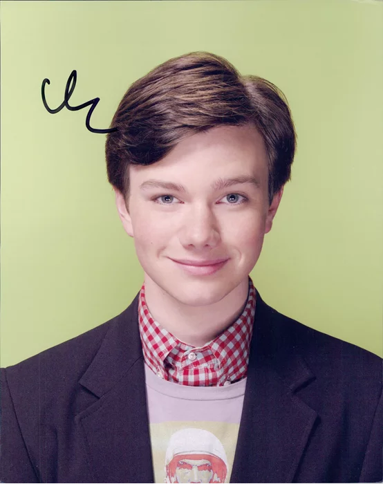 Chris Colfer autograph
