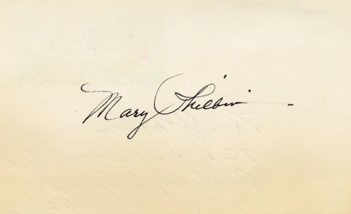 Mary Philbin autograph