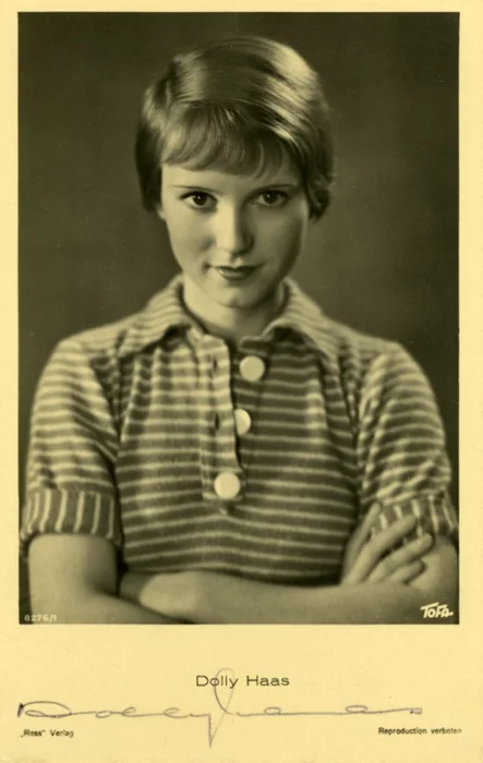 Dolly Haas autograph