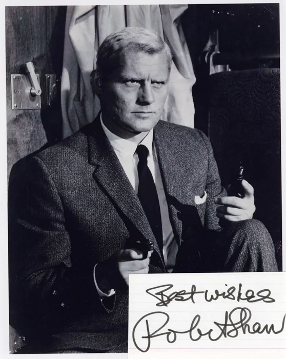Robert Shaw autograph