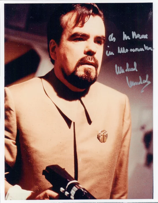 Michael Lonsdale autograph