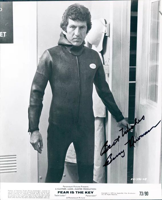 Barry Newman autograph
