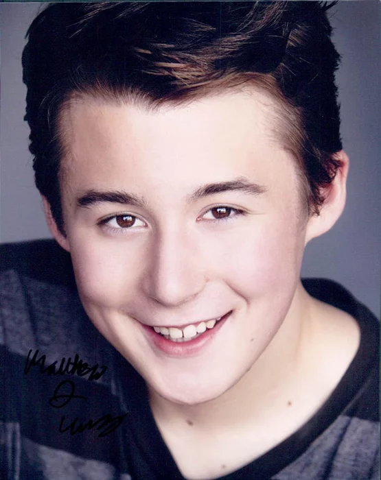 Matthew J. Evans autograph