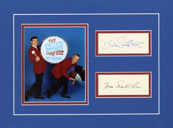 The Smothers Brothers autograph