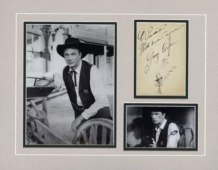 Gary Cooper autograph