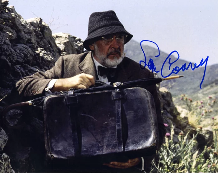 Sean Connery autograph