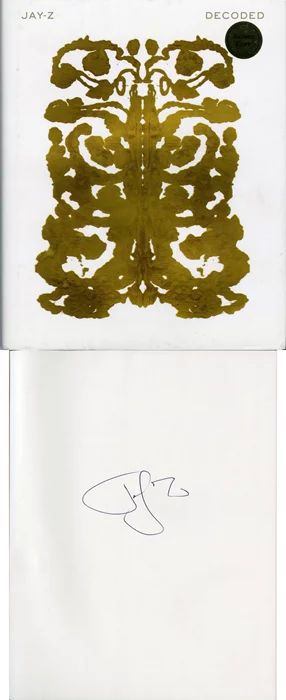 Jay Z autograph