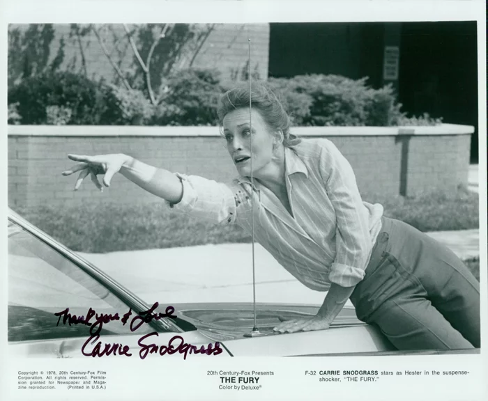 Carrie Snodgress autograph
