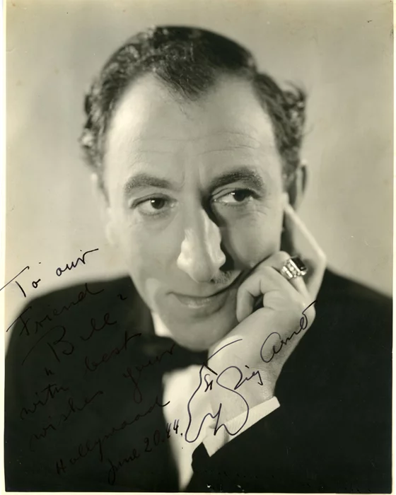 Sig Arno autograph