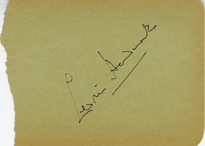Cedric Hardwicke autograph