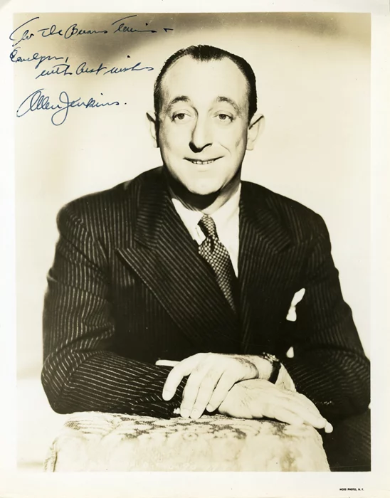 Allen Jenkins autograph