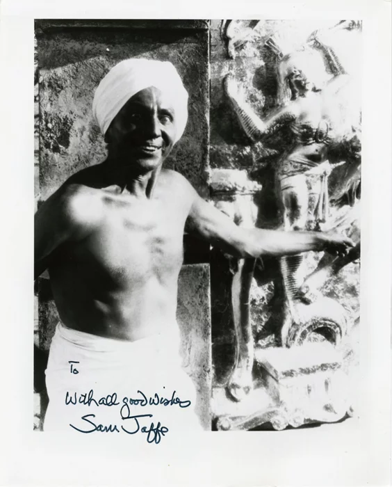 Sam Jaffe autograph