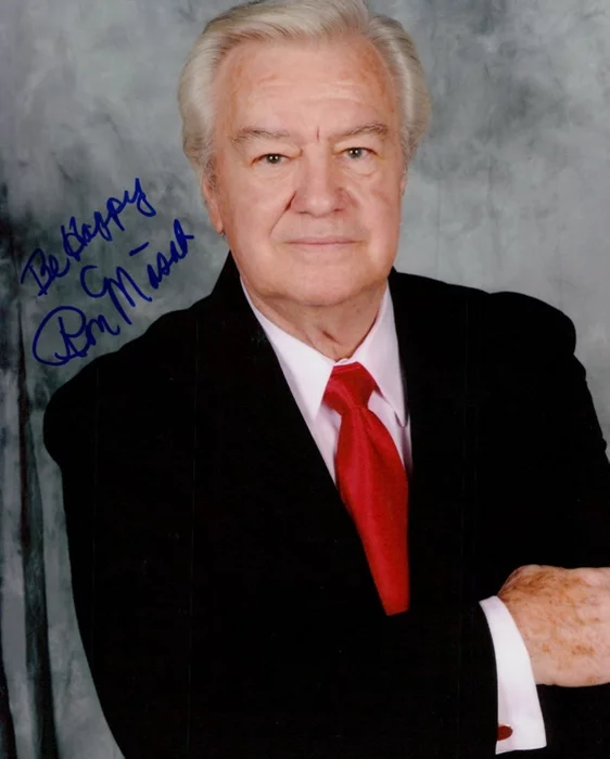Ron Masak autograph