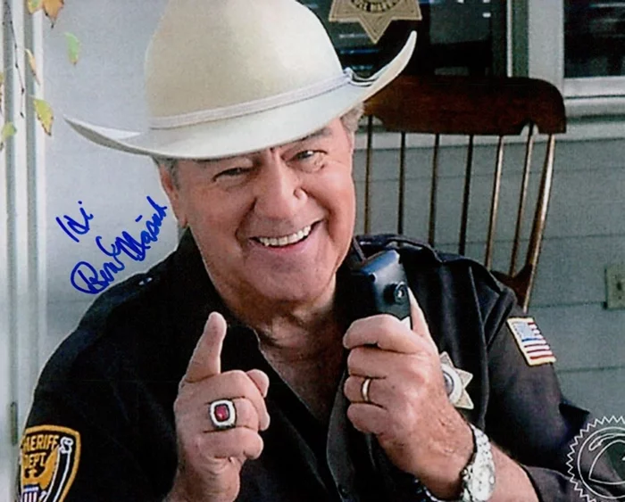 Ron Masak autograph