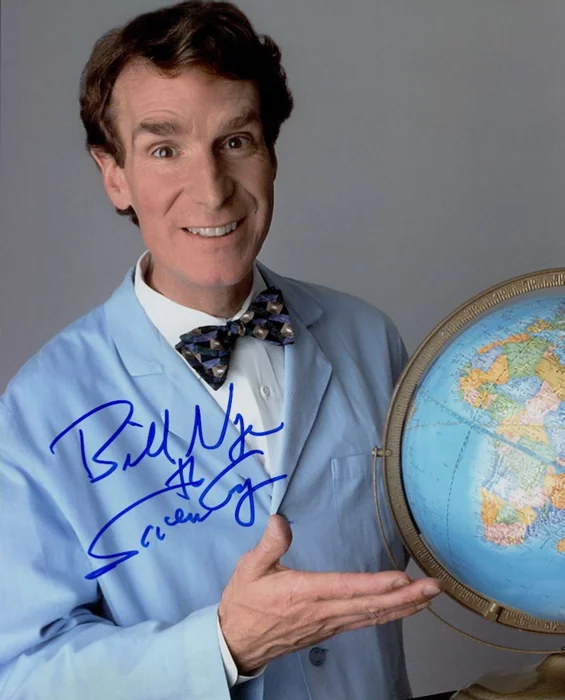 Bill Nye autograph