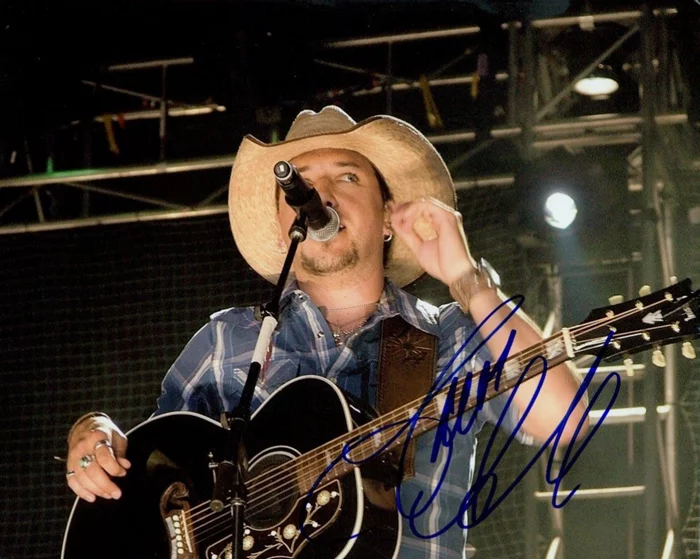 Jason Aldean autograph