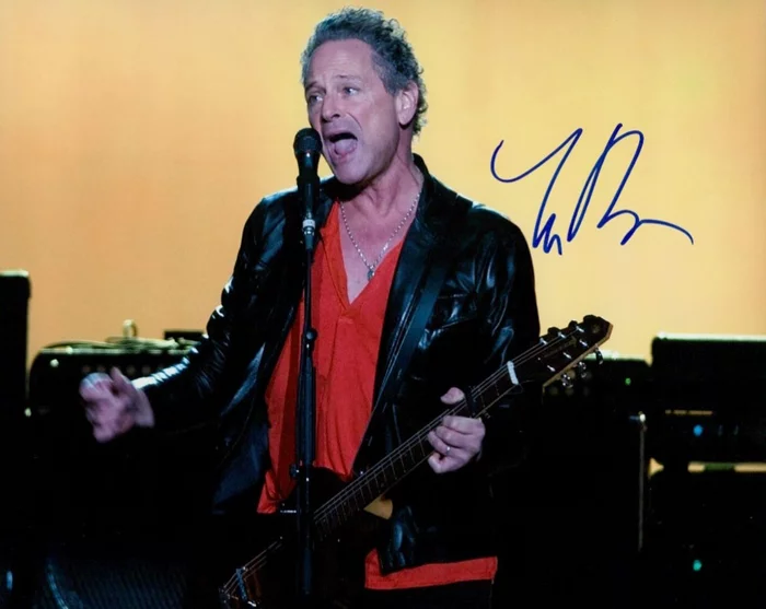 Lindsey Buckingham autograph