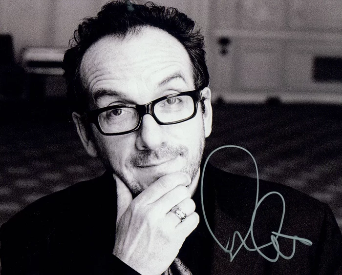 Elvis Costello autograph