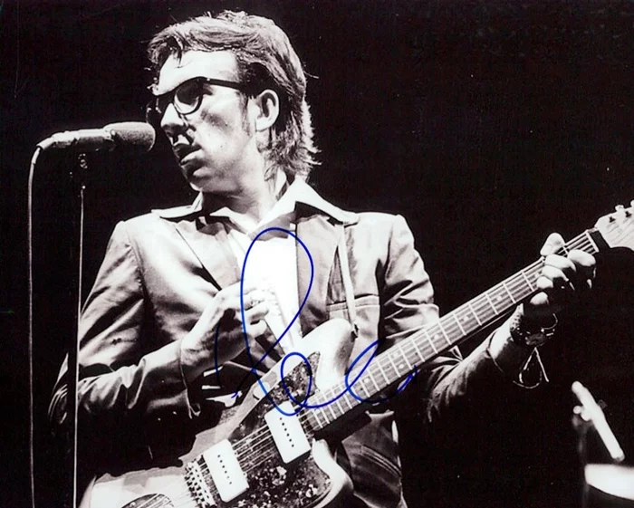 Elvis Costello autograph