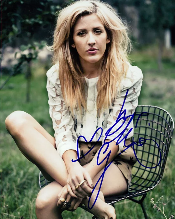 Ellie Goulding autograph
