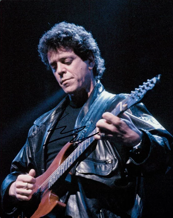 Lou Reed autograph