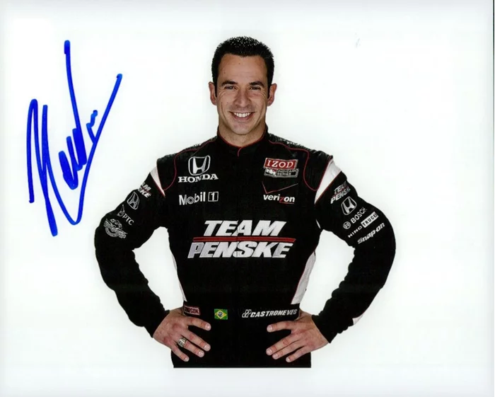 Helio Castroneves autograph