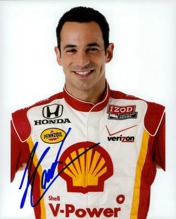 Helio Castroneves autograph