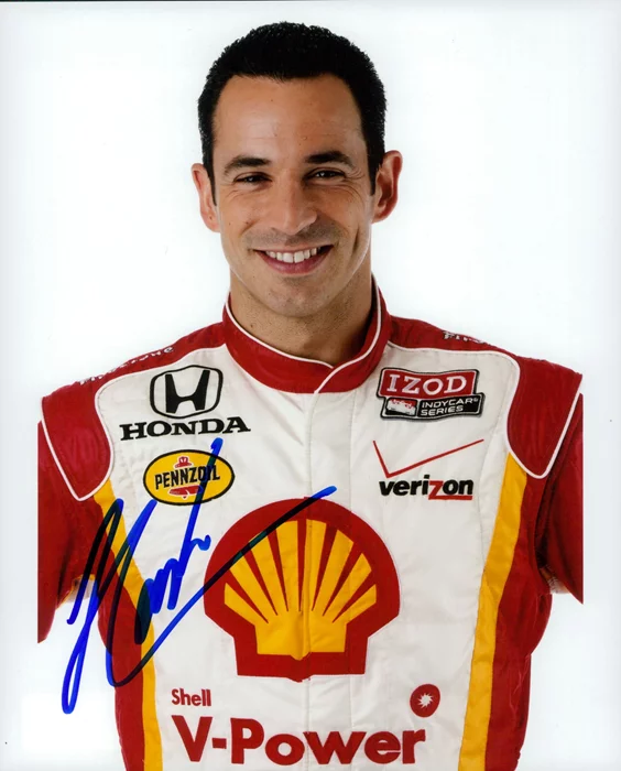 Helio Castroneves autograph