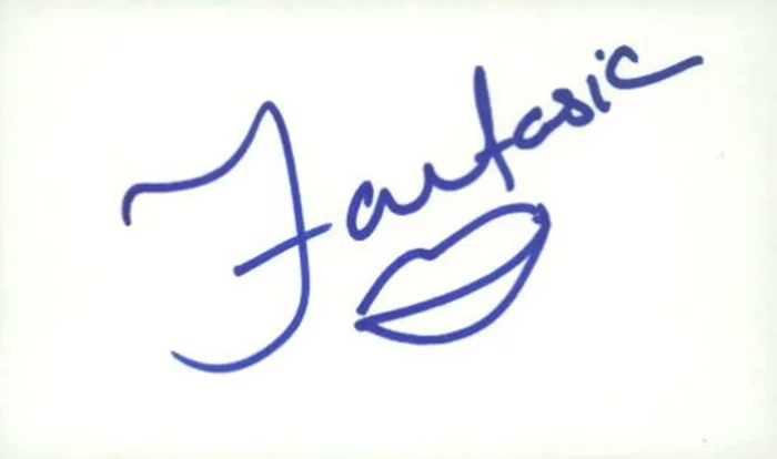 Fantasia Barrino autograph