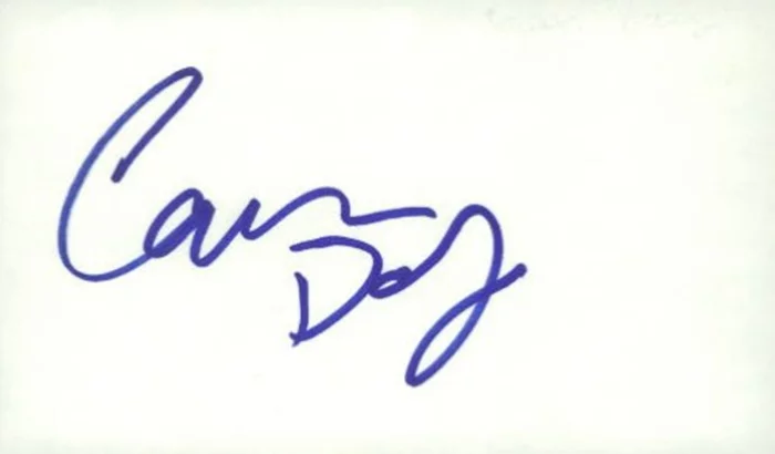 Carson Daly autograph