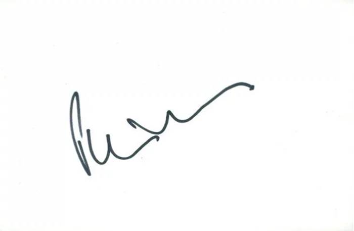 Piers Morgan autograph