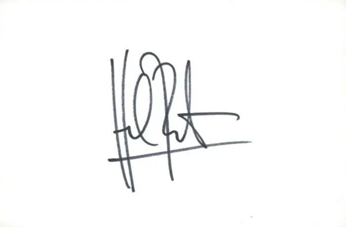 Harald Zwart autograph