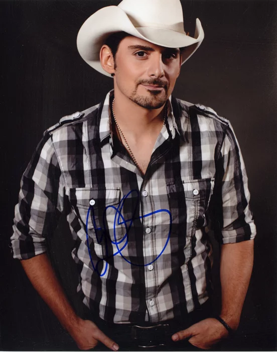Brad Paisley autograph