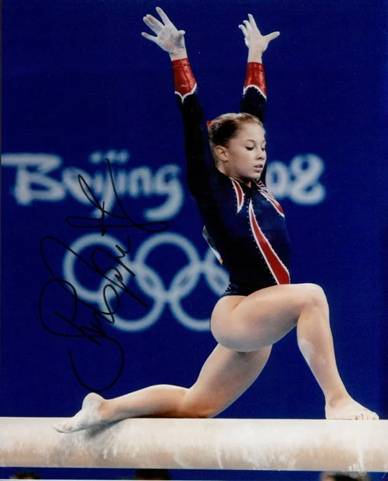Shawn Johnson autograph