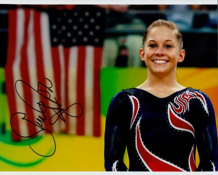 Shawn Johnson autograph