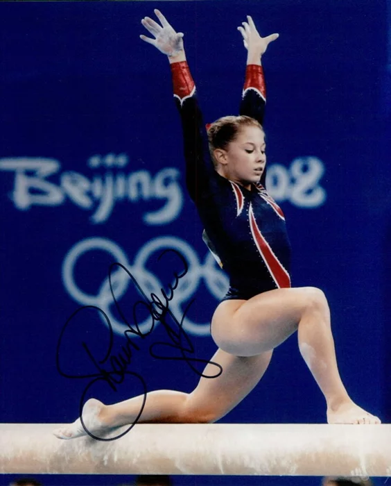 Shawn Johnson autograph