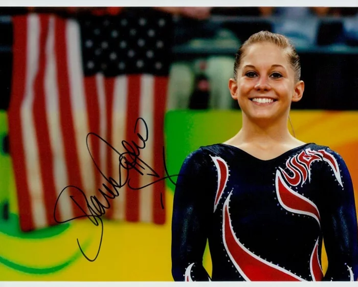 Shawn Johnson autograph