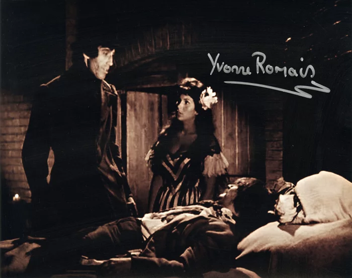 Yvonne Romain autograph
