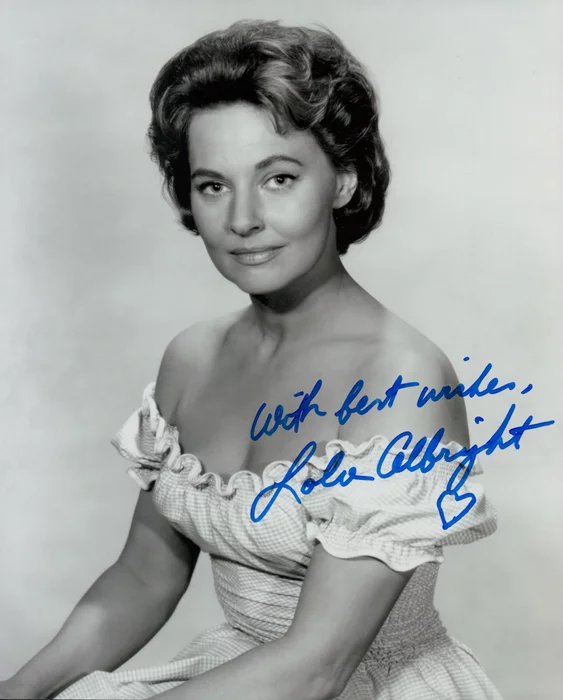 Lola Albright autograph