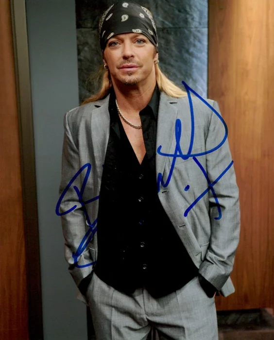 Brett Michaels autograph