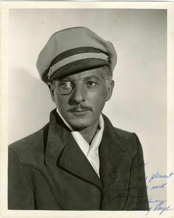 Danny Kaye autograph