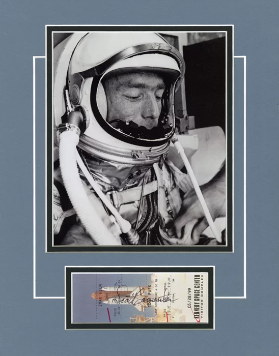 Scott Carpenter autograph