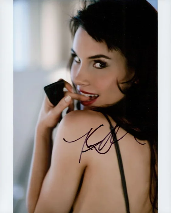 Kristina Anapau autograph